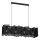 Lampadario a sospensione con filo CAMO 4xE27/15W/230V nero