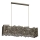 Lampadario a sospensione con filo CAMO 4xE27/15W/230V oro