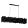 Lampadario a sospensione con filo CAMO 5xE27/15W/230V nero