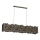 Lampadario a sospensione con filo CAMO 5xE27/15W/230V oro
