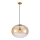 Lampadario a sospensione con filo CAMPANIA 1xE27/60W/230V oro