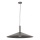 Lampadario a sospensione con filo CAPRI 1xE27/15W/230V diametro 70 cm antracite/grigio