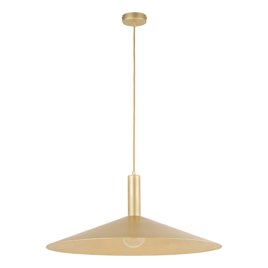 Lampadario a sospensione con filo CAPRI 1xE27/15W/230V diametro 70 cm oro