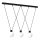 Lampadario a sospensione con filo CAPRI 3xG9/7W/230V