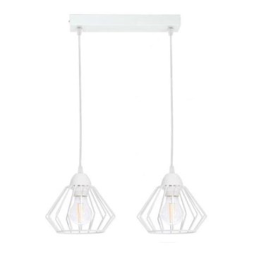 Lampadario a sospensione con filo CEED 2xE27/60W/230V