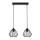 Lampadario a sospensione con filo CEED 2xE27/60W/230V