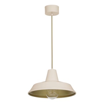 Lampadario a sospensione con filo CLASS 1xE27/15W/230V beige