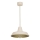 Lampadario a sospensione con filo CLASS 1xE27/15W/230V beige