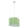 Lampadario a sospensione con filo CLOUD 1xE27/25W/230V verde