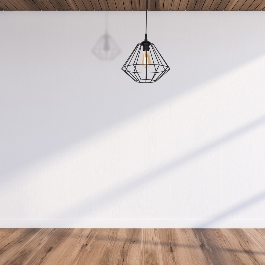 Lampadario a sospensione con filo COLIN 1xE27/60W/230V