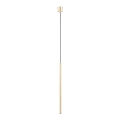 Lampadario a sospensione con filo COLLET 1xG9/40W/230V oro
