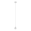 Lampadario a sospensione con filo COLM 1xGU10/30W/230V bianco