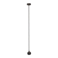 Lampadario a sospensione con filo COLM 1xGU10/30W/230V nero