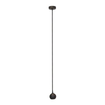 Lampadario a sospensione con filo COLM 1xGU10/30W/230V nero