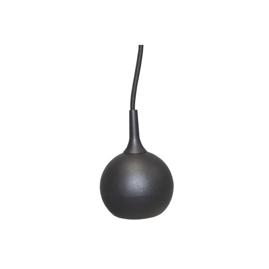 Lampadario a sospensione con filo COLM 1xGU10/30W/230V nero