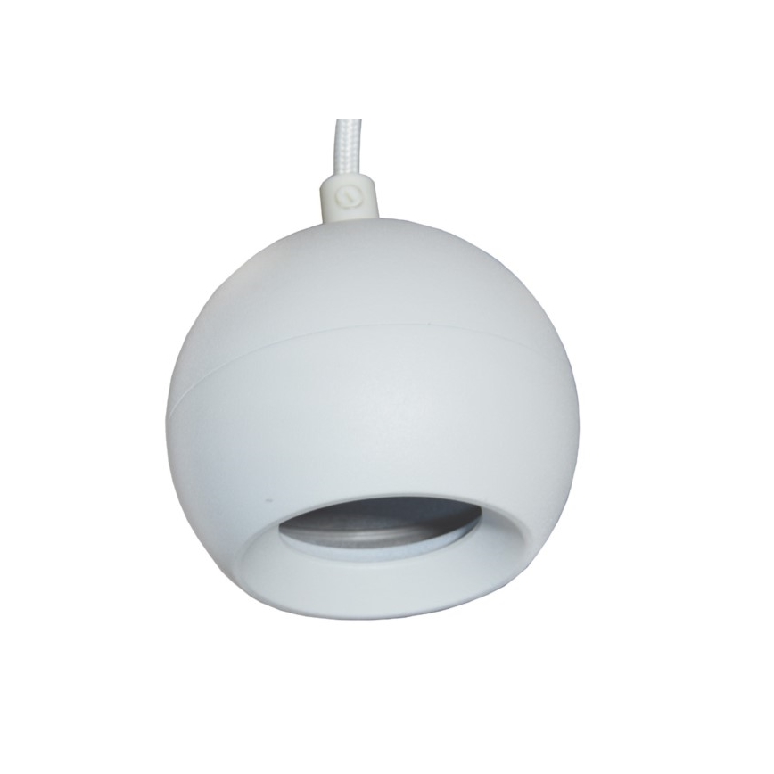Lampadario a sospensione con filo COLM 3xGU10/30W/230V bianco