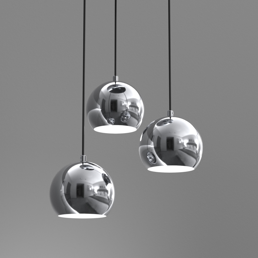 Lampadario a sospensione con filo COOL 3xE27/60W