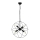 Lampadario a sospensione con filo COPERNICUS 4xE14/60W/230V