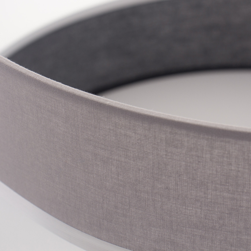 Lampadario a sospensione con filo CORAL 1xE27/60W/230V nero-grigio