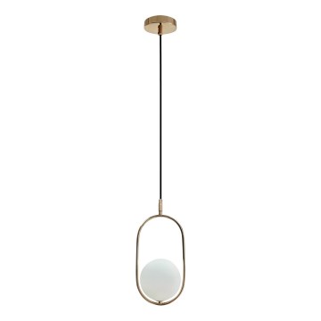 Lampadario a sospensione con filo CORDEL 1xG9/28W/230V oro