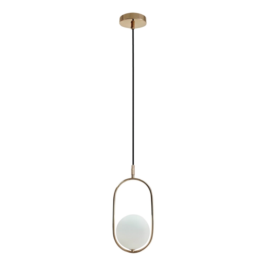 Lampadario a sospensione con filo CORDEL 1xG9/28W/230V oro