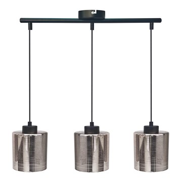 Lampadario a sospensione con filo COX 3xE27/60W/230V
