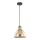 Lampadario a sospensione con filo CREATE 1xE27/11W/230V oro