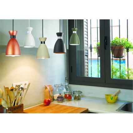 Lampadario a sospensione con filo CUTE 1xE27/60W/230V