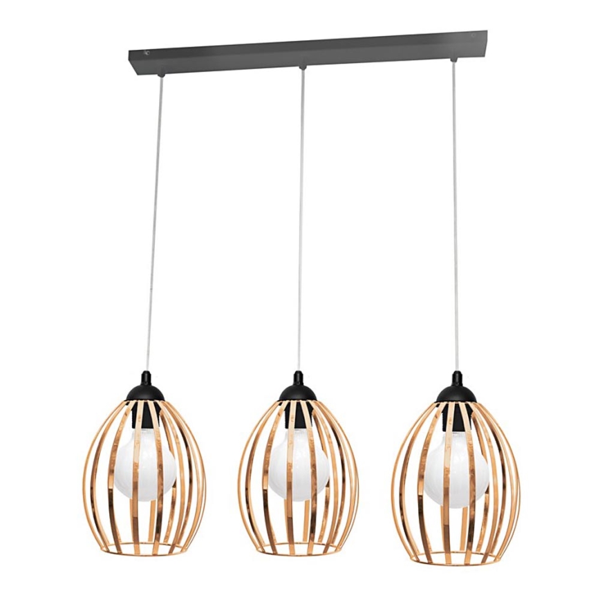 Lampadario a sospensione con filo DALI 3xE27/15W/230V