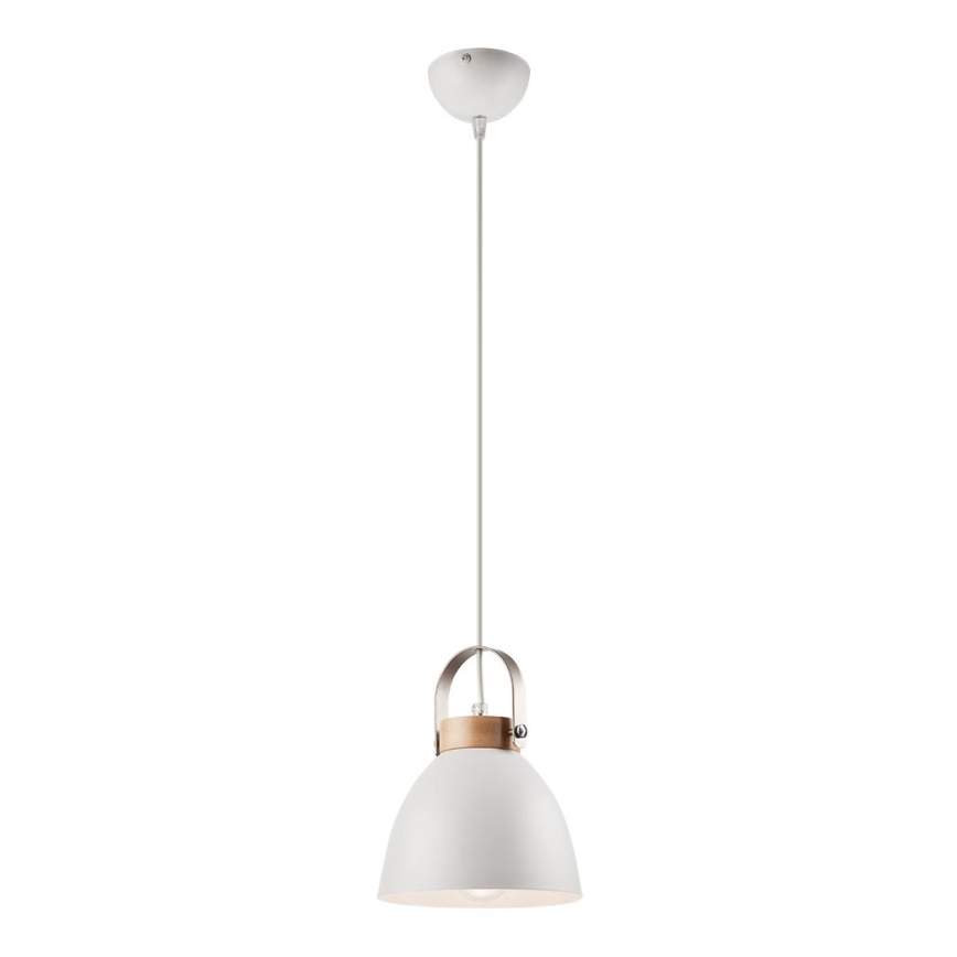 Lampadario a sospensione con filo DANIELLE 1xE27/60W/230V faggio