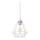 Lampadario a sospensione con filo DIAMENT MINI 1xE27/60W/230V