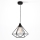 Lampadario a sospensione con filo DIAMOND 1xE27/60W/230V 30 cm