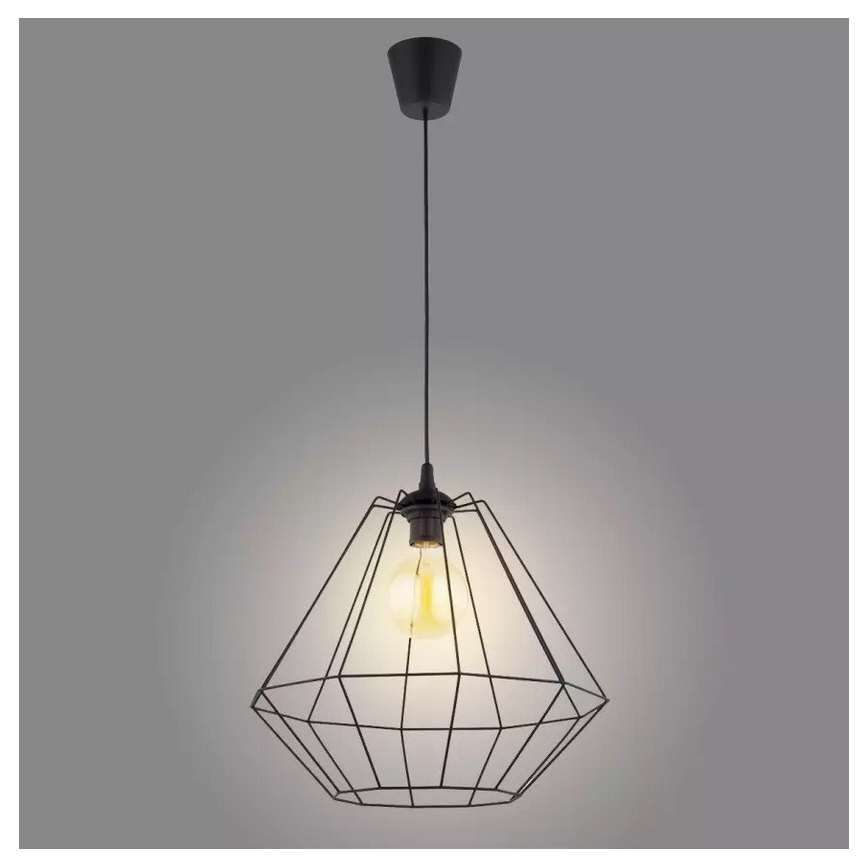 Lampadario a sospensione con filo DIAMOND 1xE27/60W/230V