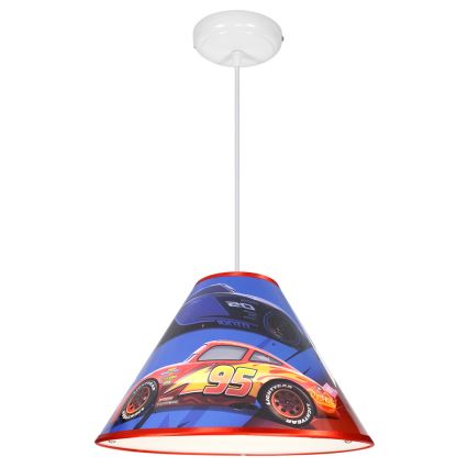 Lampadario a sospensione con filo DISNEY CARS 1xE27/40W/230V