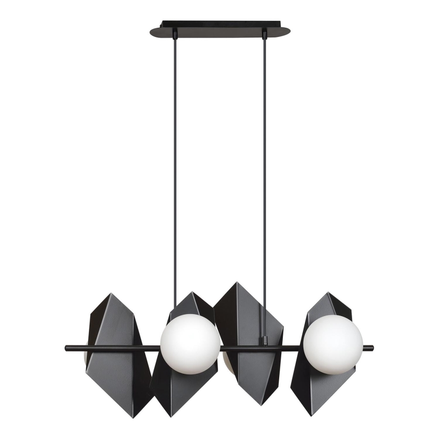 Lampadario a sospensione con filo DRIFTON 4xE14/10W/230V nero