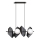 Lampadario a sospensione con filo DRIFTON 4xE14/10W/230V nero