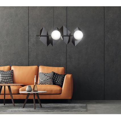 Lampadario a sospensione con filo DRIFTON 4xE14/10W/230V nero