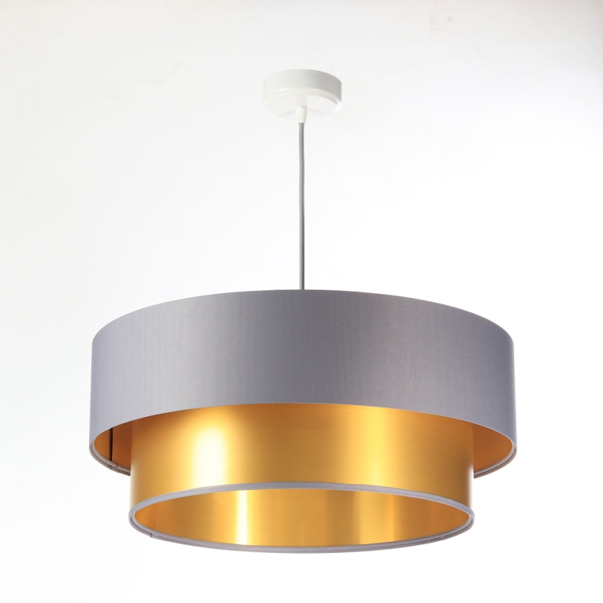 Lampadario a sospensione con filo DUO 1xE27/60W/230V