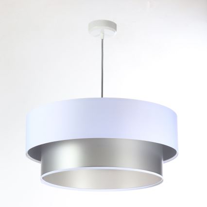 Lampadario a sospensione con filo DUO 1xE27/60W/230V