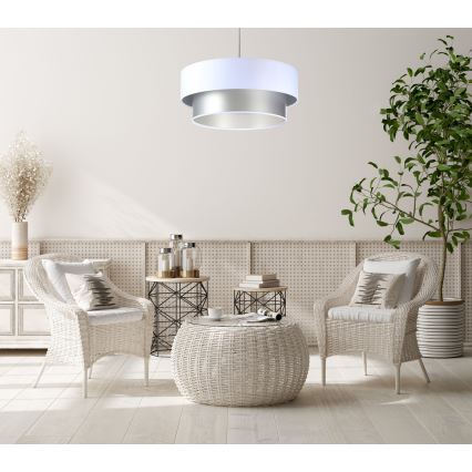 Lampadario a sospensione con filo DUO 1xE27/60W/230V