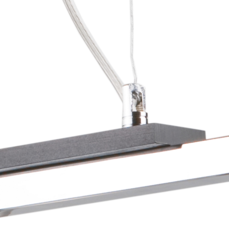 Lampadario a sospensione con filo ELA 3xE27/60W/230V faggio