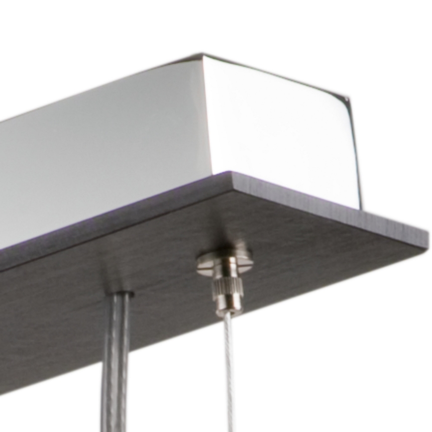 Lampadario a sospensione con filo ELA 3xE27/60W/230V faggio