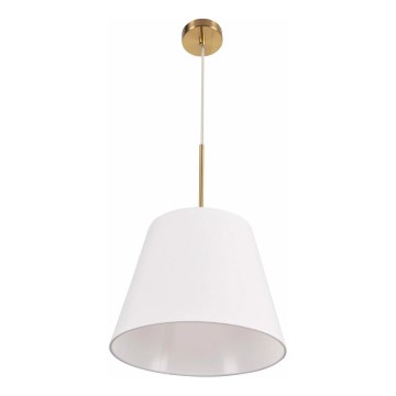Lampadario a sospensione con filo ELENA 1xE27/20W/230V bianco