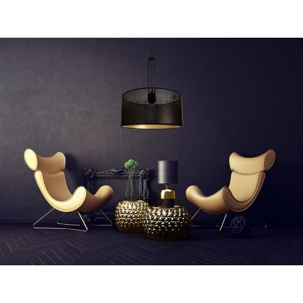 Lampadario a sospensione con filo ELIS 1xE27/60W/230V diametro 40 cm