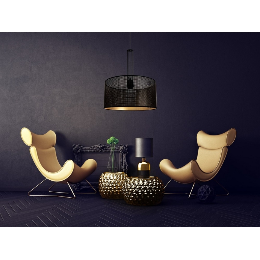 Lampadario a sospensione con filo ELIS 1xE27/60W/230V diametro 40 cm