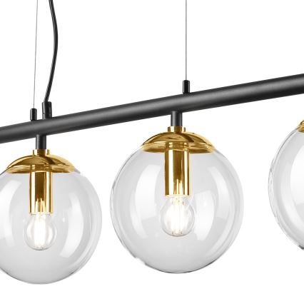 Lampadario a sospensione con filo ELOISE 4xE14/15W/230V
