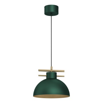 Lampadario a sospensione con filo ESTATE 1xE27/15W/230V verde