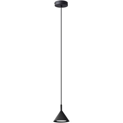Lampadario a sospensione con filo ETNA 1xGX53/15W/230V nero