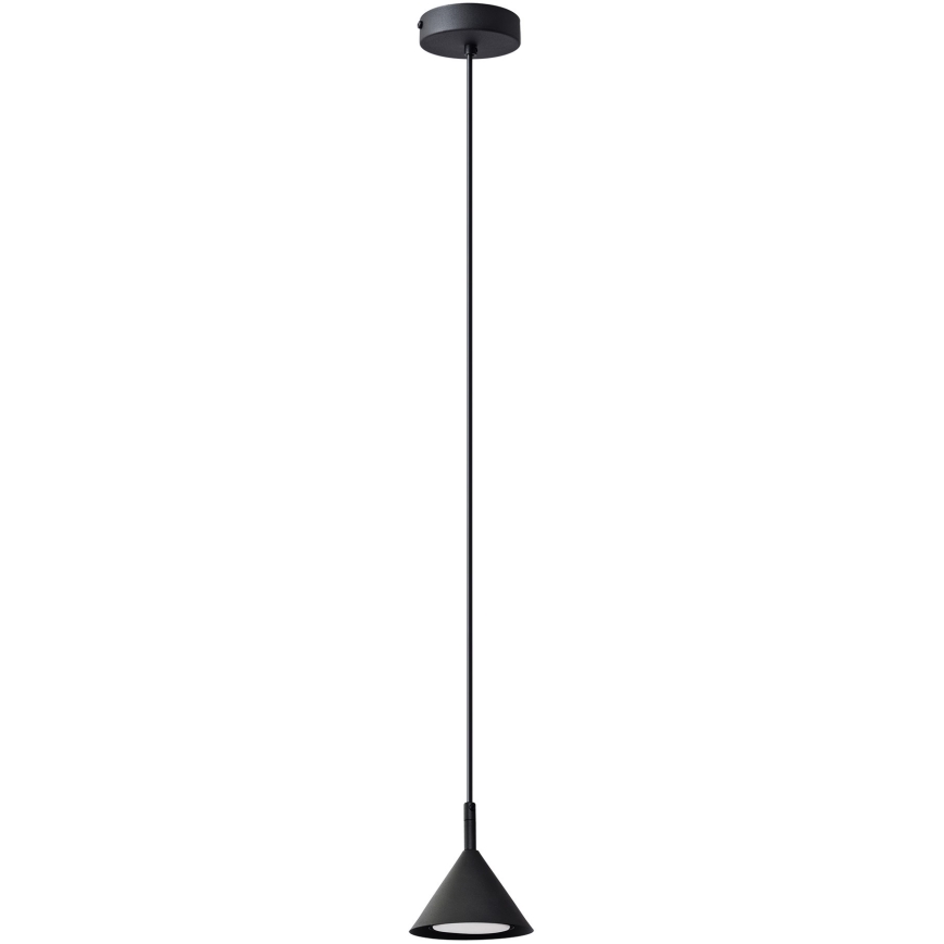 Lampadario a sospensione con filo ETNA 1xGX53/15W/230V nero