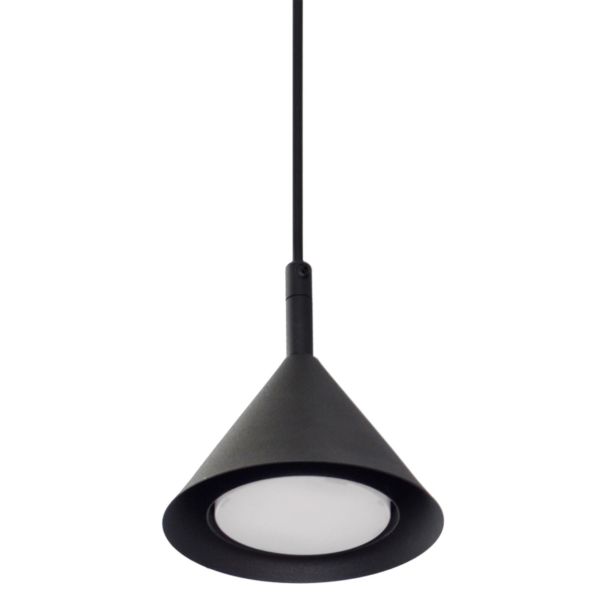 Lampadario a sospensione con filo ETNA 3xGX53/10W/230V nero